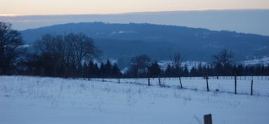 Breuilaufa sous la neige